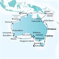 Seabourn Quest, 37 Night World Cruise: Australia Circumnavigation ex Sydney, NSW, Australia to Brisbane,  QLD, Australia