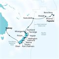 Seabourn Quest, 27 Night World Cruise: South Pacific Isles &amp; New Zealand ex Papeete, Tahiti to Sydney, NSW, Australia