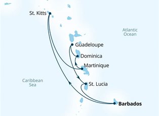 Seabourn Ovation, 7 Night Caribbean Gems ex Bridgetown, Barbados Return Seabourn Ovation, 7 Night Caribbean Gems ex Bridgetown, Barbados Return