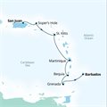 Seabourn Ovation, 7 Night Yachtsman&#39;s Caribbean ex San Juan, Puerto Rico to Bridgetown, Barbados