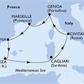 MSC Orchestra, 7 Nights ex Genoa (Portofino), Italy Return
