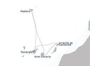 Azura, Canary Islands, 7 Nights (a304b) ex Tenerife, Canary Islands to Tenerife,
