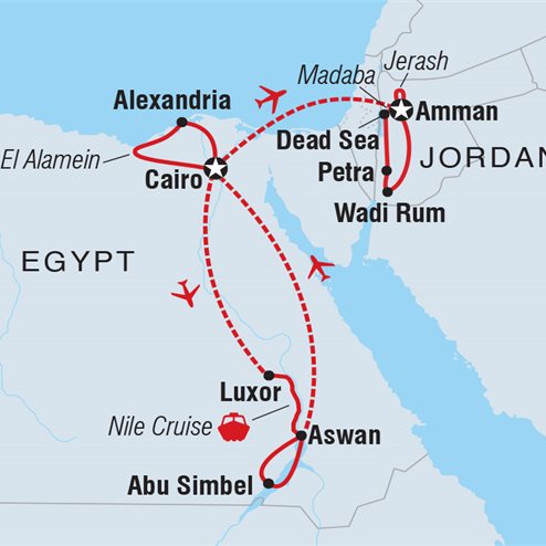 Premium Egypt & Jordan in Depth