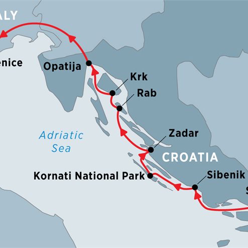 Cruising Croatia's Northern Coast and Islands: Split to Venice