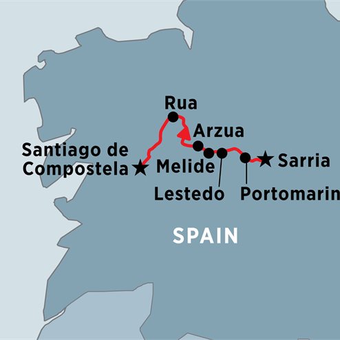 A Week on the Camino (self-guided)