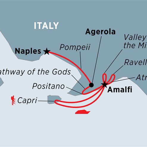 Walking in Italy: The Amalfi Coast