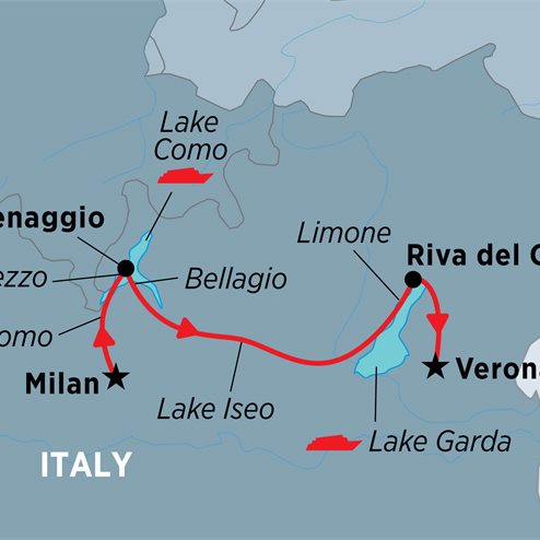 Walking in Italy: The Italian Lakes