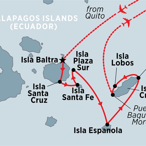 Galapagos Explorer: Southern Islands  (Grand Queen Beatriz)