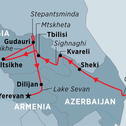 Explore Azerbaijan, Georgia & Armenia