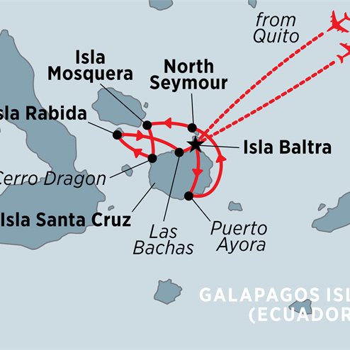 Galapagos Explorer: Central Islands (Grand Queen Beatriz)