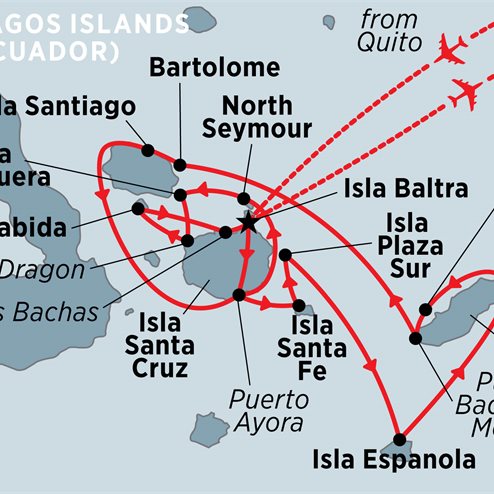 Galapagos Voyager: Central Islands (Grand Queen Beatriz)