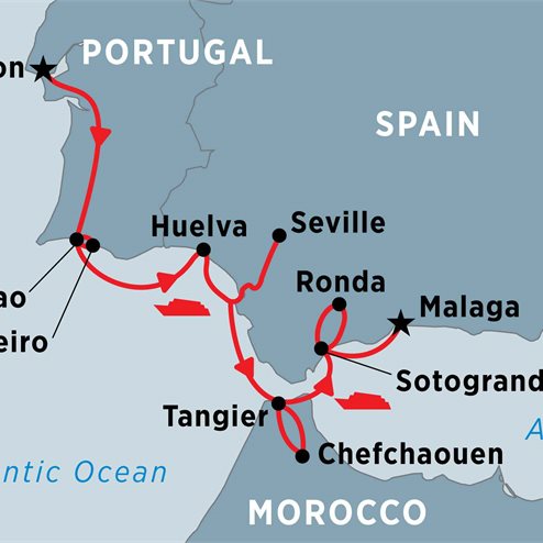 Cruising Spain, Portugal and Morocco: Lisbon to Malaga 